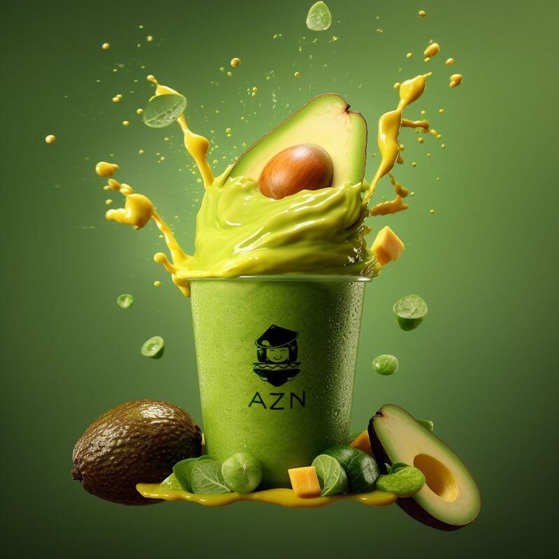 Avocado Mango Delight Smoothie