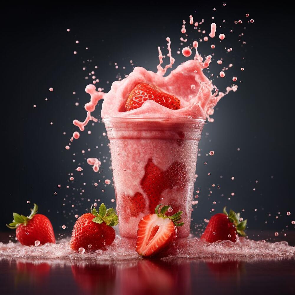 Strawberry Slushie Tea