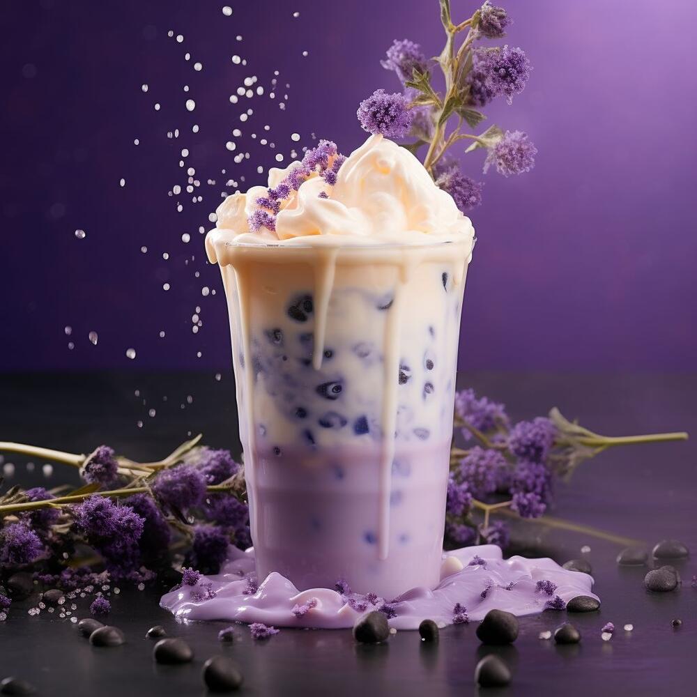 Lavender Milk Tea