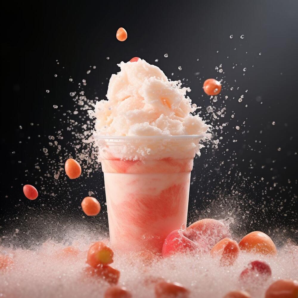 Lychee Slushie Tea